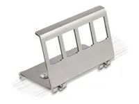 Keystone Metal Mounting 4 Port for DIN r