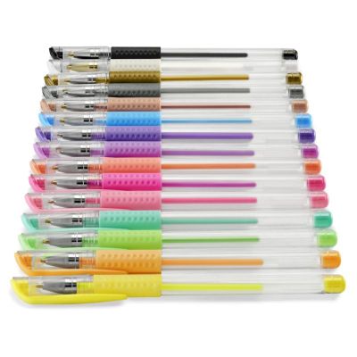 HAMA Pastel & Classic, Gelová pera, 15 ks