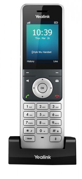 Yealink W56H IP DECT ručka, 2,4", 400 hodin pohotovostní režim, (W70B/W73P)