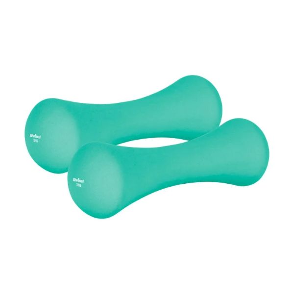 Sada litinových a neoprenových činek REBEL RBA-2329-3 2x3kg