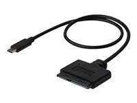 External Hard Drive Connector for 2.5'' SATA Drives - SATA SSD / HDD to USB C Cable (USB31CSAT3CB) - Řadič úložiště - 2.5", 3.5" - SATA 6Gb/s - USB 3.1 (Gen 2) - černá