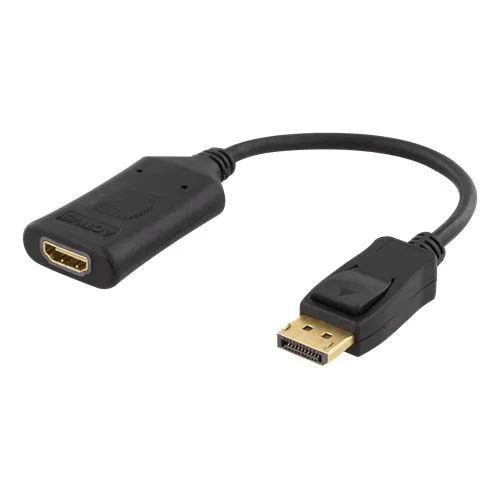 DELTACO Redukce DisplayPort na HDMI (DP-HDMI32)