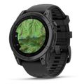 GARMIN fenix E - 47mm, AMOLED, Slate, Black