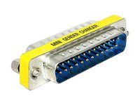 Serial / parallel gender changer - DB-25 (M) do DB-25 (M)