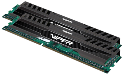 Patriot Viper 3/DDR3/16GB/1600MHz/CL9/2x8GB/Black