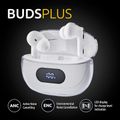 INTENSO BUDS Plus, Bezdrátová sluchátka, bílá