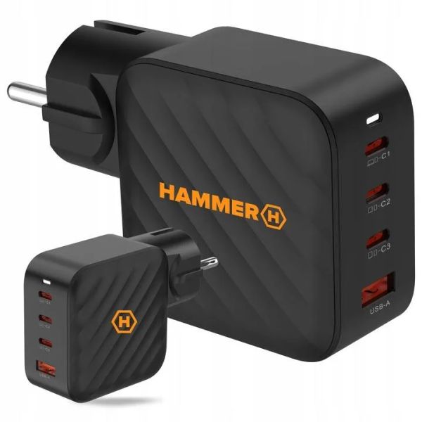 HAMMER Rapidcharge 100W USB adaptér