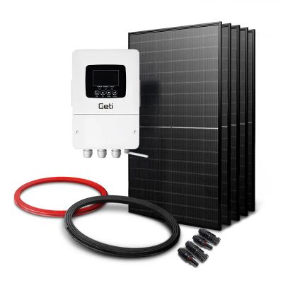 Sestava pro solární ohřev vody GETI GWH04W 2275 Wp 5x PV TRINA