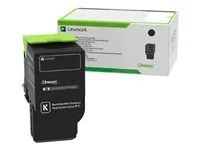 Černá - originální - kazeta s barvivem LCCP, Lexmark Corporate - pro Lexmark CS421, CS521, CS622, CX421, CX522, CX622, CX625