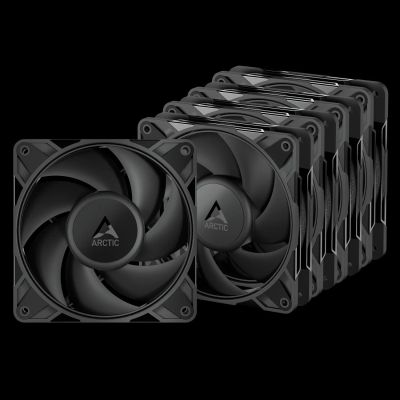ARCTIC P12 Pro PST - 120mm PWM ventilátor s rozdělovačem kabelů (balení po 5 kusech)
