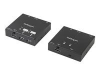 Startech HDMI over CAT6 Extender with 4-port USB Hub - Remote HDMI over CAT5 or CAT6 - 165 ft (50m) - 1080p (ST121USBHD) - Vidéo/audio/infrarot/USB extender - pres CAT 6 - až 50 m