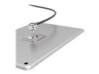 Compulocks Universal Tablet Lock with Keyed Cable Lock - Security plate - adhesive - bílá