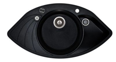 Aquasanita - Helika Papillon 945.10ER black metallic