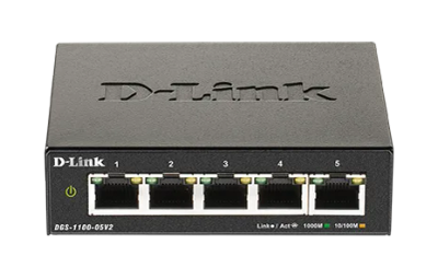 D-Link DGS-1100-05V2 Easy Smart Switch 10/100/1000