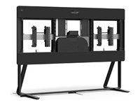 Video conferencing mounting kit - podlahové provedení - uhlíková čerň - pro P/N: CS-KIT-EQX-C-K9, CS-KIT-EQX-C-NR-K9, CS-KIT-EQX-K9