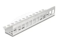 Keystone Metal Holder 12 port for DIN ra