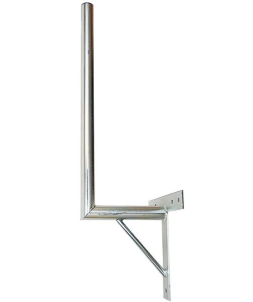 Anténní držák 25 na stěnu se vzpěrou průměr 42mm výška 66cm