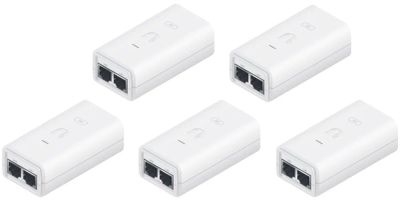 Ubiquiti POE-24-12W-G-WH,GB PoE Injektor,24V/0,5A(12W),5ti pack