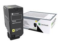 Žlutá - originální - kazeta s barvivem - pro Lexmark CS727de, CS728de, CX727de