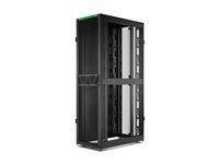 Rozvaděč stojanový skříň - 2124H x 600W x 1070D mm, s bočnicemi - podlahové provedení - černá - 45U - 19" - kompatibilní s TAA - pro P/N: SMT1000RM1U, SMT750RM1U, SRTL10KRM4UT, SRTL5KRM2UI-HW, SRTL5KRM2UT-HW, SRTL8KRM4UT