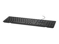 Klávesnice - USB - QWERTY - US mezinárodní - černá