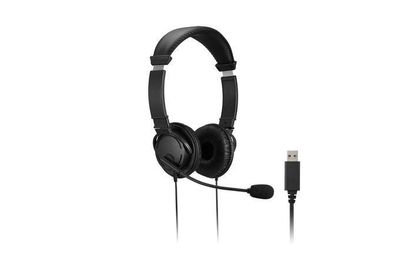 HiFi USB sluchátka s mikrofonem a tlačítky