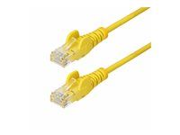 15m Yellow Slim CAT6 Ethernet Cable - N6PAT15MYLS