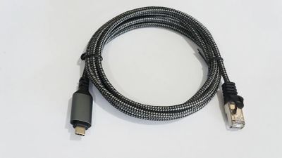 TB RJ-45 - USB C Kabel, 3 m