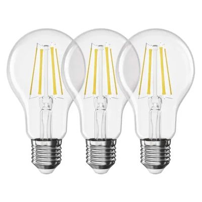 Žárovka Filament LED E27 5,9W bílá přírodní EMOS ZF5D43.3 sada 3ks