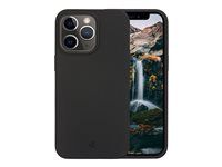 Zadní kryt pro mobilní telefon - snap-on - 100% recyklovaný plast - noční čerň - pro Apple iPhone 12, 12 Pro