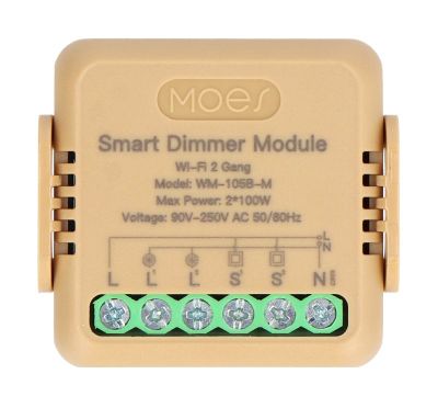 Chytrý ovladač osvětlení MOES Switch Module MS-105B-M WiFi Tuya