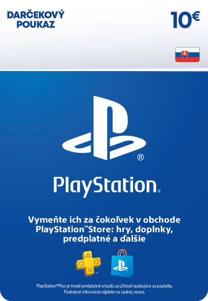 ESD SK - PS Store el. peněženka - 10 EUR
