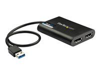 Mac & PC (USB32DP24K60) - Adaptér DisplayPort - USB typ A (M) do DisplayPort (F) - USB 3.0 - 30 cm - podpora 4K60Hz (4096 x 2160) - černá