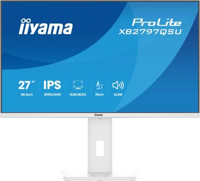 iiyama ProLite/XB2797QSU-W1/27"/IPS/QHD/75Hz/1ms/Bílá/5R