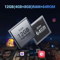 FOSSiBOT F105, 4GB/64GB, IP68, černý