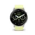GARMIN VENU 4, Smart hodinky, Gray/ Silver 45