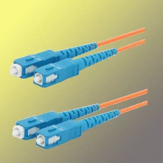 Optický patchkabel duplex SC-SC 62,5/125µm MM,5m, OM1