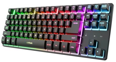 Trust GXT831 Thado TKL/Bezdrátové USB/US/Černá