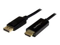 4K DisplayPort to HDMI Converter Cable - Computer Monitor Cable (DP2HDMM1MB) - Kabel adaptéru - DisplayPort s piny (male) do HDMI s piny (male) - 1 m - černá - podporuje 4K - pro P/N: TB3DK2DPPD, TB3DK2DPPDUE, TB3DK2DPW, TB3DK2DPWUE, TB3DKDPMAW, TB3DKDPMAWUE