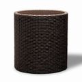Květináč KETER Cylinder M Brown