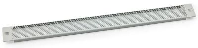 19' záslepka 1U plastový zámek, síto 75%-4mm