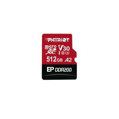 Patriot EP DDR200 + čtečka/Micro SDXC/512GB/UHS-I U3 / Class 10