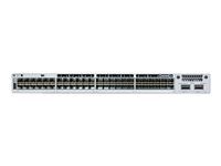 Network Essentials - přepínač - L3 - řízený - 36 x 10/100/1000 (UPOE) + 2 x 40Gb Ethernet + 12 x 1/2.5/5/10GBase-T - Lze montovat do rozvaděče - UPOE (675 W)