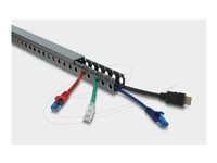 Wiring Duct 30 x 30 mm - length 1 m grey