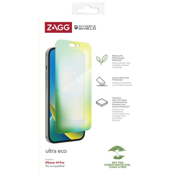 ZAGG Invisible Shield FM Ultra ECO fólie iPhone 14 Pro