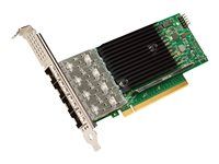 Síťový adaptér - PCIe 4.0 x16 nízký profil - 10/25 Gigabit SFP28 x 4