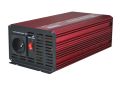 Měnič napětí CARSPA P1000 12V/230V 1000W čistý sinus USB