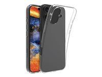 Zadní kryt pro mobilní telefon - bulk - plast - průsvitná - pro Apple iPhone 16 Plus