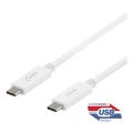 DELTACO USBC-1407M, Kabel USB-C/USB-C, 100W, 1m