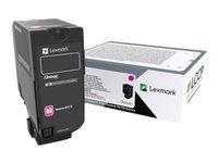 Purpurová - originální - kazeta s barvivem - pro Lexmark CS727de, CS728de, CX727de